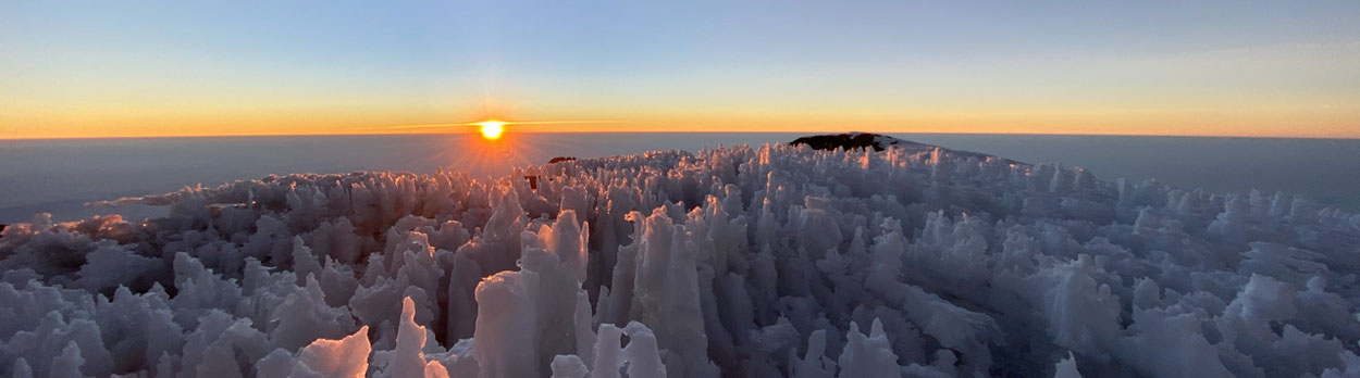 Trekking Mount Meru und Kilimanjaro Überschreitung via Western Breach