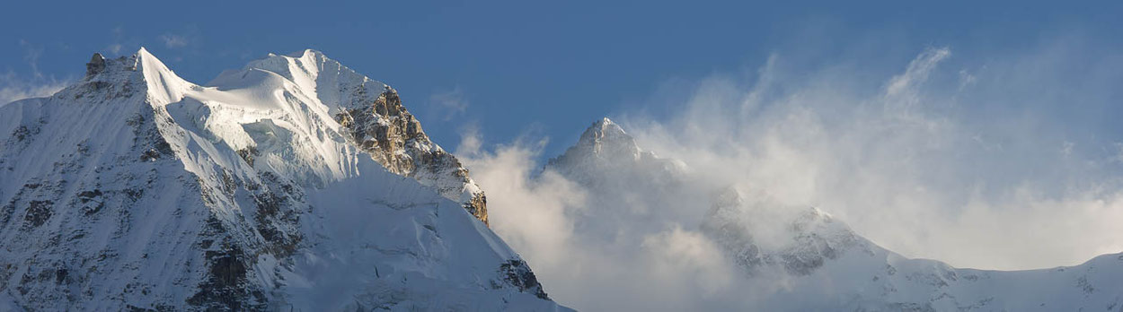 Trekking in Sikkim - phantastische Aussicht vom Goechala auf den Kangchendzönga (Kangchenjunga)