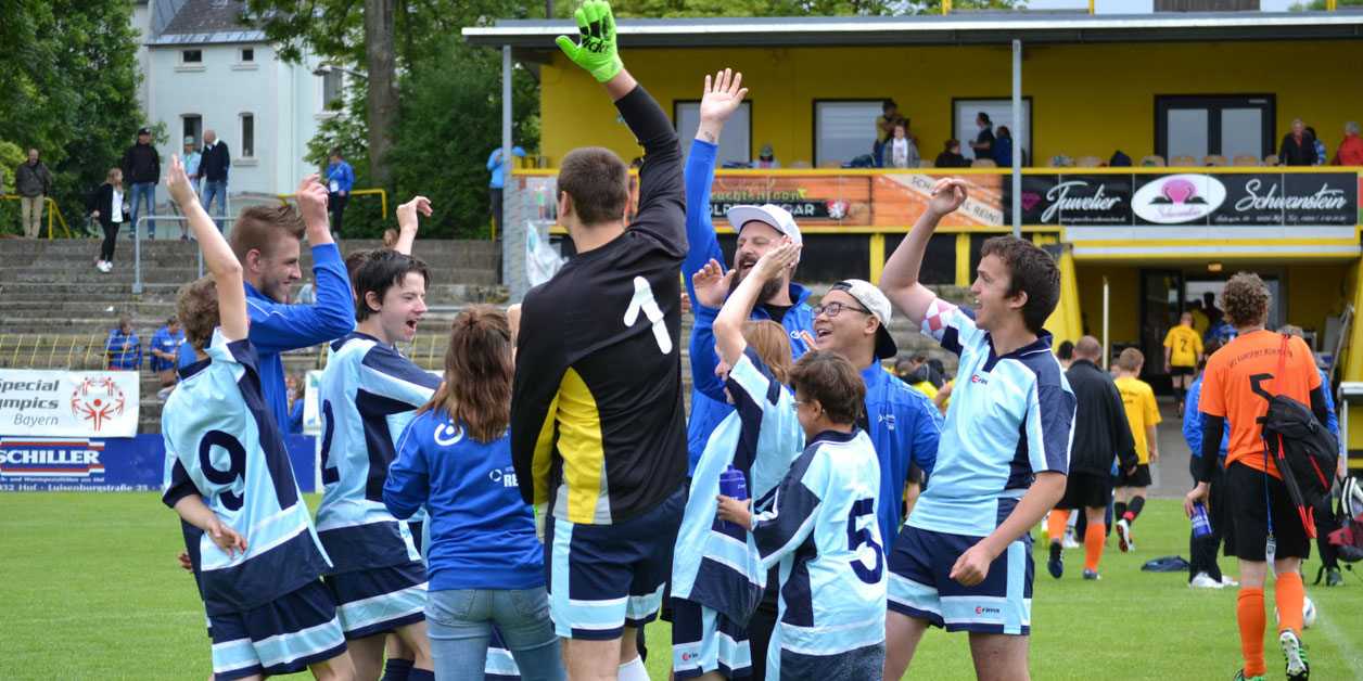 Bei den Special Olympics wurde auch Fußball gespielt (Symbolfoto) © SOBY/Geyer