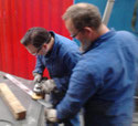 fabrication pied de table métal Annecy