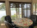 Sunroom with Dock View