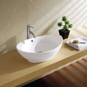 K383 Oval Above Counter Basin 590×385×195mm