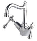 Bastow Federation Basin Twinner Set English Outlet Lever Handles - Chrome, F9501ELVCH , WELS 5 star rating, 6L/min