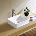 K303 Square Above Counter Basin 470×375×135mm