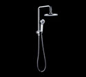 Round Two in One Combo Wall Shower Set PSH020, WELS 3 star rating, 9L/min