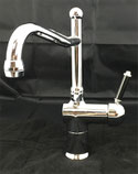 Roulette Lever Mixer with Olde Adelaide Spout Chrome, WELS 4 star rating, 7.5L/min