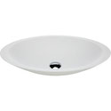 BAHAMA Matte White Solid Surface Above Counter Basin