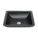 CLASSIQUE 420 Matte Black Solid Surface Basin