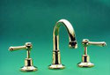 Roulette Lever Basin Set w/- Swivel Gooseneck Outlet, WELS 4 star rating, 7.5L/min