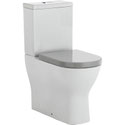 DELTA Rimless Ambulant Back-to-Wall Toilet Suite, grey, WELS 4 star rating, 4.5/3L