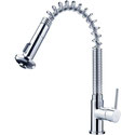 Orpheus Spring Coil Pull Out Kitchen Sink Mixer, WELS 4 star rating, 6.5L/min