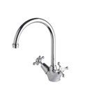 Bastow Federation Sink Twinner Set - Chrome, WELS 5 star rating, 6L/min