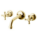 Federation Bath Set Standard spout - Brass Gold, F9353BG