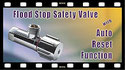 Click to watch YouTube video Flood Stop Safety Valve Auto Reset Function