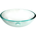 CRYSTAL CLEAR Glass Bowl Basin