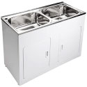 TWIN Laundry Tub - 2 x 45 litre bowls