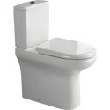 COMPACT Ambulant back to wall toilet with extended height pan, white, WELS 4 star rating, 4.5/3L