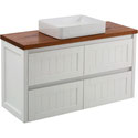 Retro Traditional Heritage Federation Vintage Style Vanity Cabinets