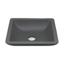 CLASSIQUE 420 Matte Grey Solid Surface Basin