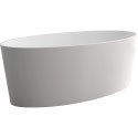 LEXY Matte White Stone Free Standing Bath - 1600mm