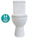 Stella Rimless Close Coupled Toilet | Extra Height, WELS 4 star rating, 4.5/3L