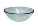 QG08A Round Clear Glass Vessel