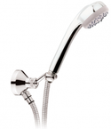 Wattle 1 function handshower on concealed elbow (available in ivory/chrome, ivory/gold), WELS 3 star rating, 9L/min