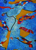  Ilse Ruby-M. zeigt ihre Arbeiten. © museumkrems