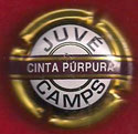 PLACA DE CAVA - JUVÉ i CAMPS (CINTA PÚRPURA) CÓDIGO DE CATÁLOGO - COL:CV-ES-0009 (USADA) 1€.