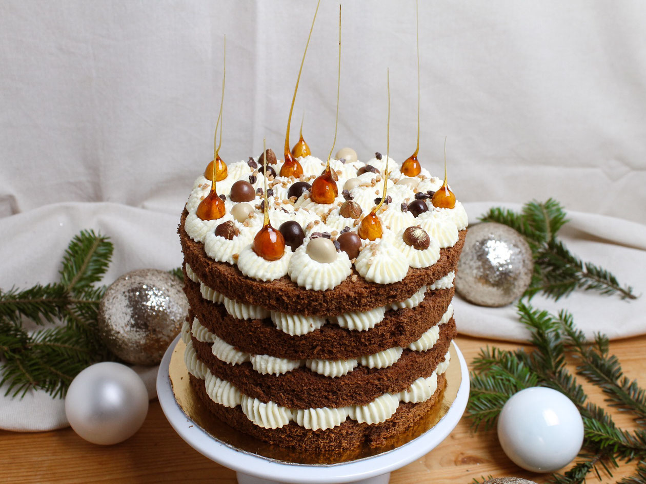 Apfel-Amaretto-Torte - (K)leckerei