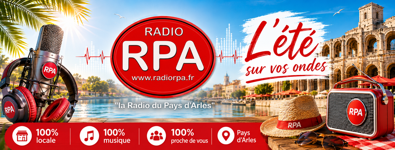 RADIO R.P.A "la Radio du Pays d'Arles" - 7/7j 24/24h - musique, infos, jeux, media,webradio