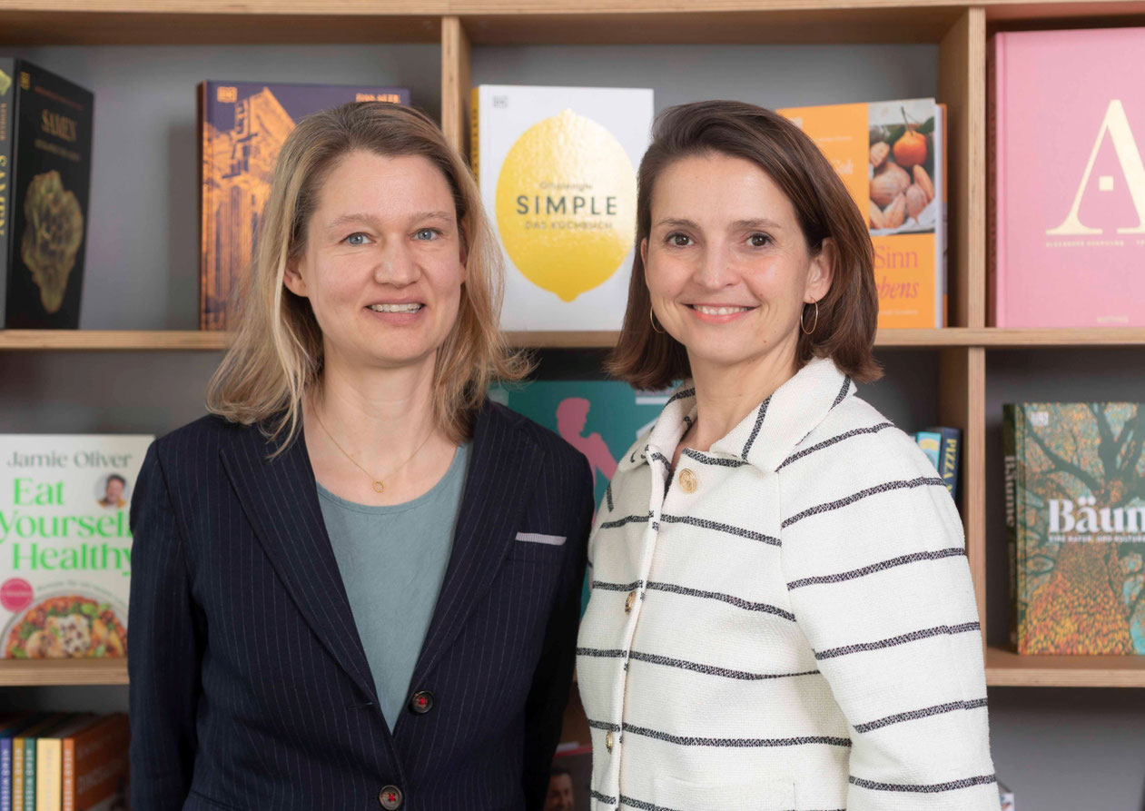 v.l.n.r.: Franziska Beyer, Heike Faßbender. Copyright: Marko Petz / DK Verlag