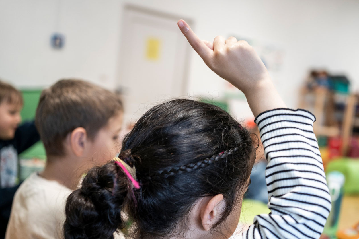 Mit der Anschlussförderung können bereits teilnehmende Schulen, wie hier im niedersächsischen Wietze, ihre "Klasse 0" verlässlich fortführen. Foto: Daniel Pilar