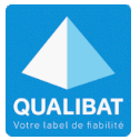 logo qualibat pour certification qualibat d'ACMB constructeur métallique à Brioux 79