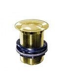 Gold Finish Pop up waste - 40mm No overflow