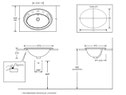 Milano drop in basin specifications