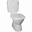 Mode Deluxe Plastic Link Toilet Suite, WELS 4 star rating, 4.5/3L