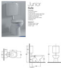 Junior Toilet Suite specifications