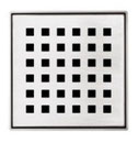 Floor square waste - Square, centre waste outlet - 90mm outlet, 110 (w) x 110 (h) x 36 (d) mm