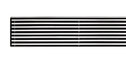 Floor channel waste - Mesh, centre waste outlet - 45mm outlet, 70 (w) x (h) x 21 (d) mm in 800, 900, 1000, 1200mm length