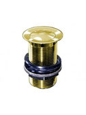 Gold Finish Pop up waste - 32mm No overflow