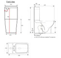 Maria Toilet Suite specifications