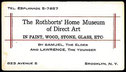 Business Card, The Art of The Rothbort's - 1950's