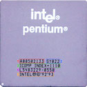 Intel Pentium Ceramic PGA w/o IHS