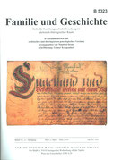 Zeitschrift Familie und Geschichte 2018,  Martin Stephan - Auswanderungsbe- wegung 1838/39. Teil 1
