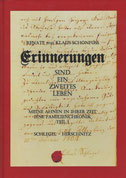 Familienchronik Schlegel - Hirschnitz. 276 Seiten.