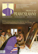 Okładka Przeglądu Prawosławnego 2009 nr 9