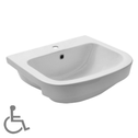 Life/Heart Assist Semi Recessed Basin