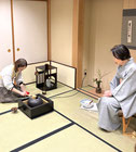本格的な茶道のお稽古