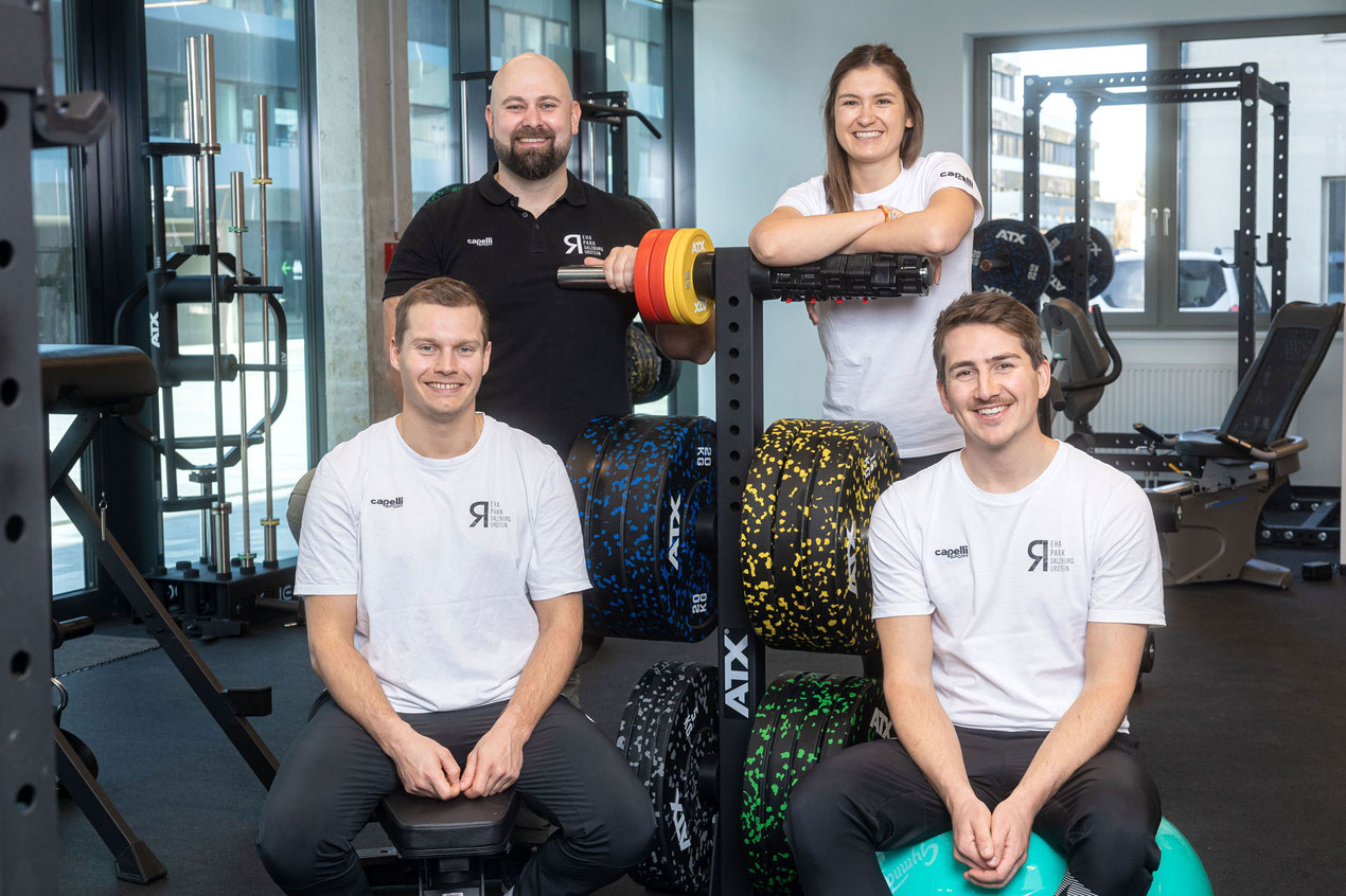 Team Rehapark: Kathi, Patrick, Gabriel, Peter